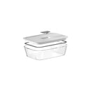 Kit de Potes de Vidro Herméticos Ou 2 Peças Linha Fresh Lock