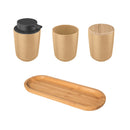 Kit Para Banheiro Ou 4 Peças em Cerâmica Linha Osaka