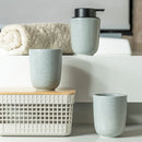 Kit Para Banheiro Ou 4 Peças em Cerâmica Linha Osaka